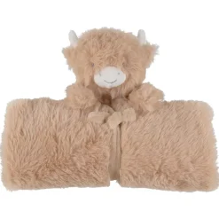Ma première couverture 50x50 Vache Fluffy Beige