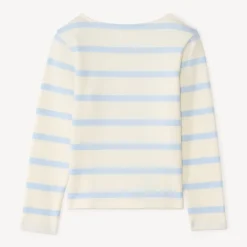 Marinière molletonnée print cerise pour fille