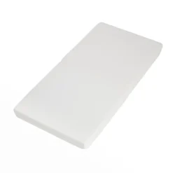 Matelas de voyage pliable 60 x 120 cm blanc