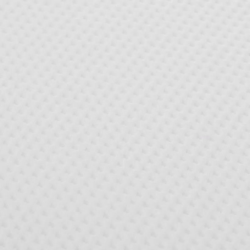 Matelas de voyage pliable 60 x 120 cm blanc