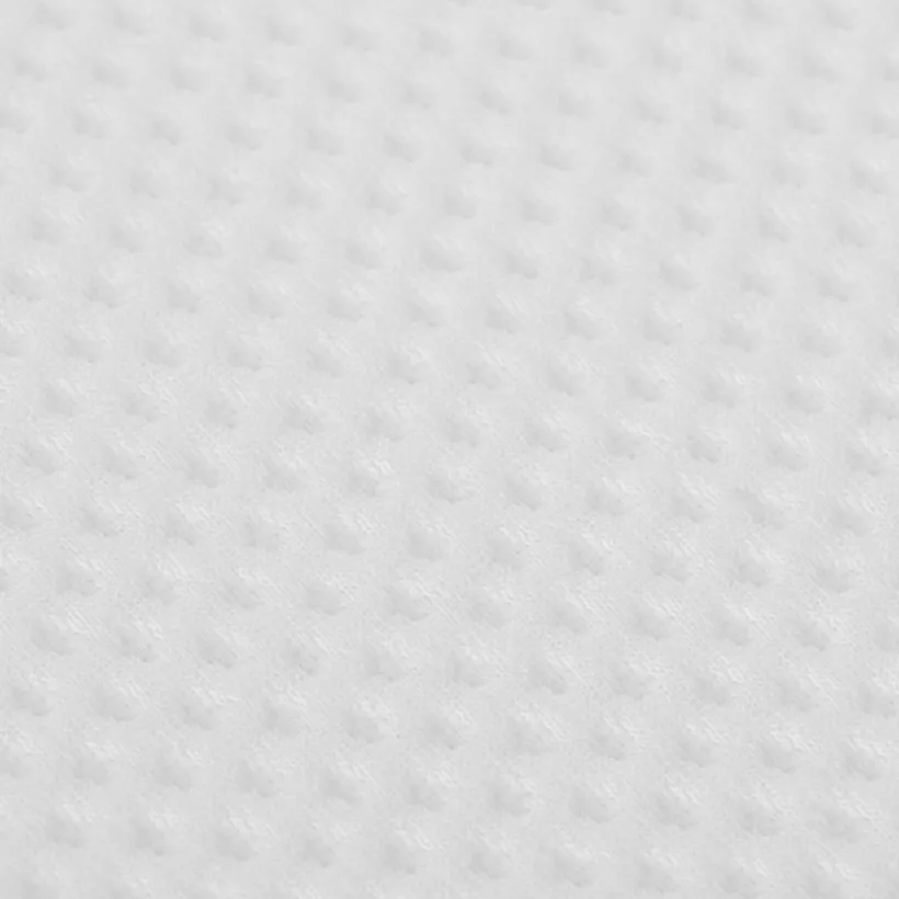 Matelas de voyage pliable 60 x 120 cm blanc