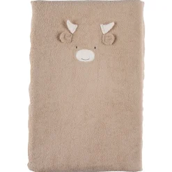 Matelas à langer avec housse éponge Beige