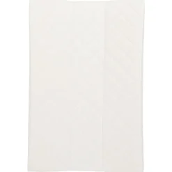 Matelas à langer effet matelassé 67 x 44 cm blanc