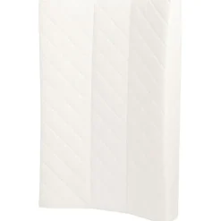 Matelas à langer effet matelassé 67 x 44 cm blanc