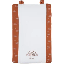 Matelas à langer + housse en éponge - Soleil
