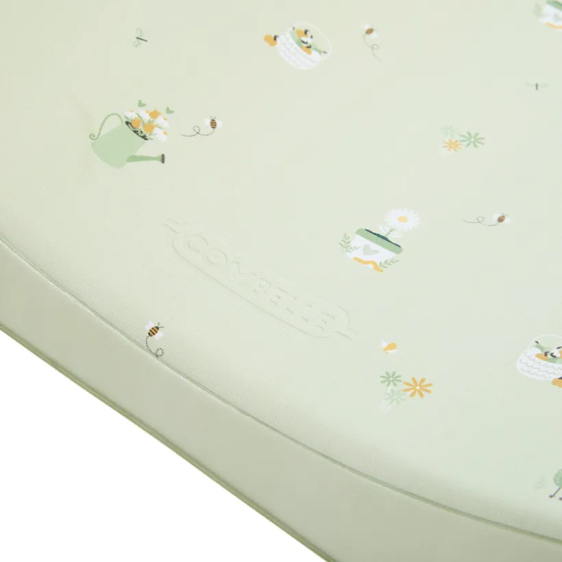Matelas à langer Promenade Bucolique vert clair