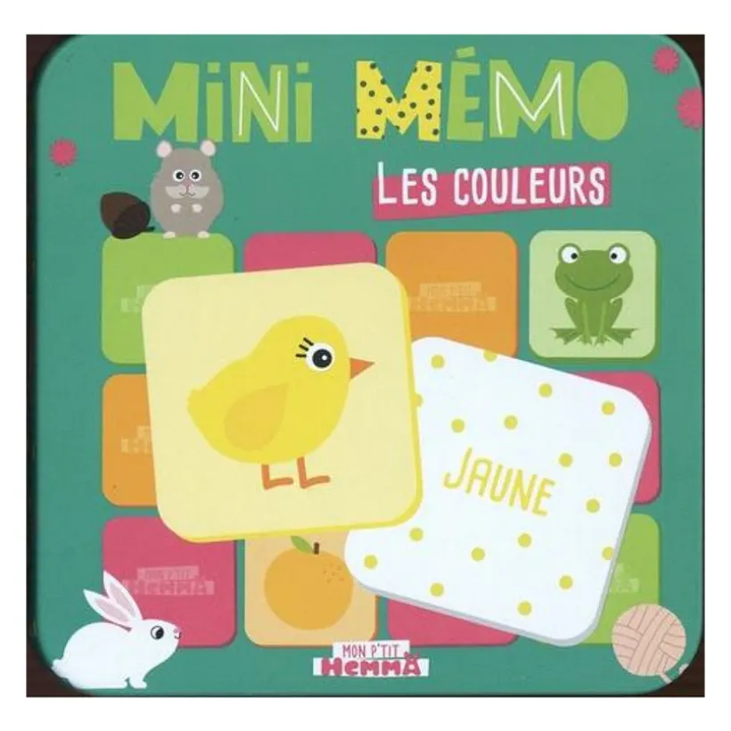 Mini mémo - Les couleurs