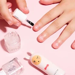 Mini vernis à l'eau Rose parfum fraise