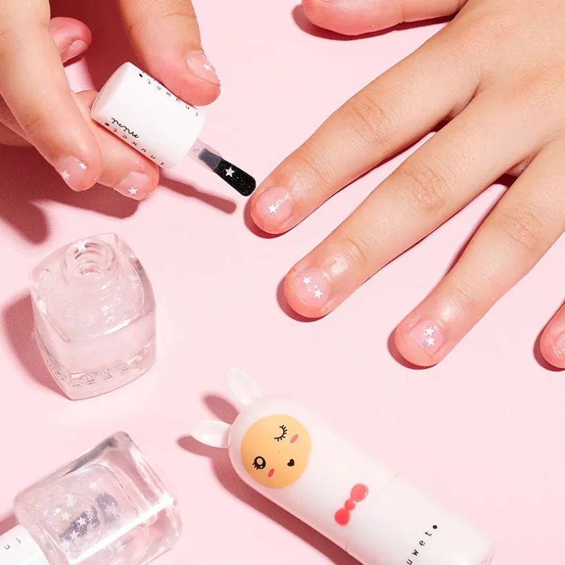 Mini vernis à l'eau Rose parfum fraise