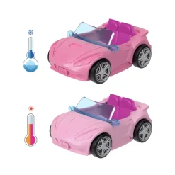 Mini voiture décapotable color change Mini-Barbieland avec figurine
