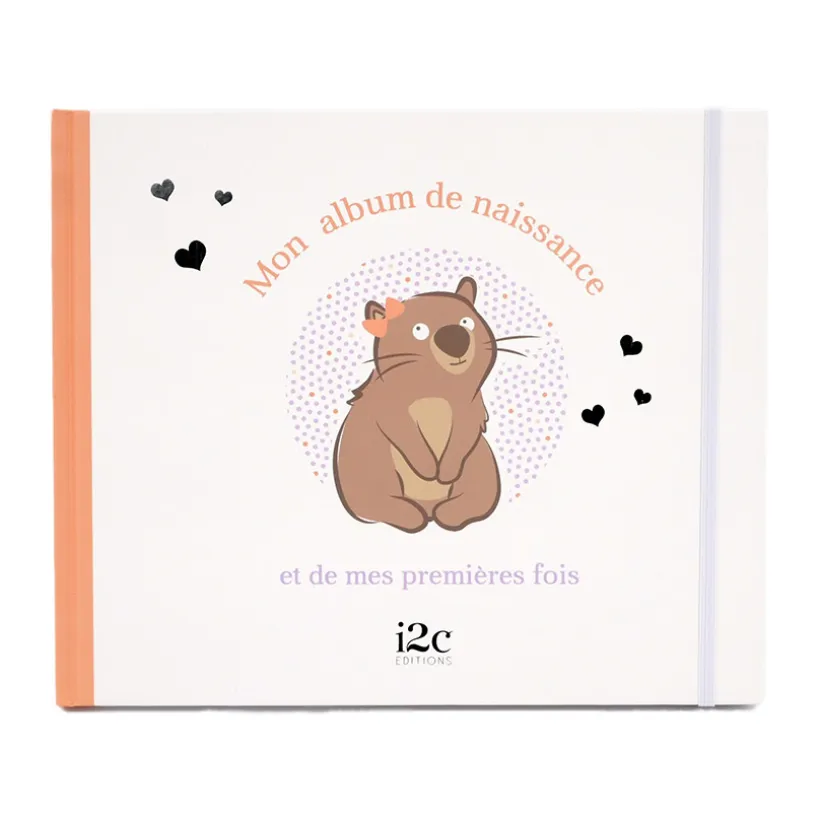 Mon album de naissance et de mes premières fois Fille