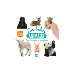 Mon bel imagier à compléter - Les bébés animaux