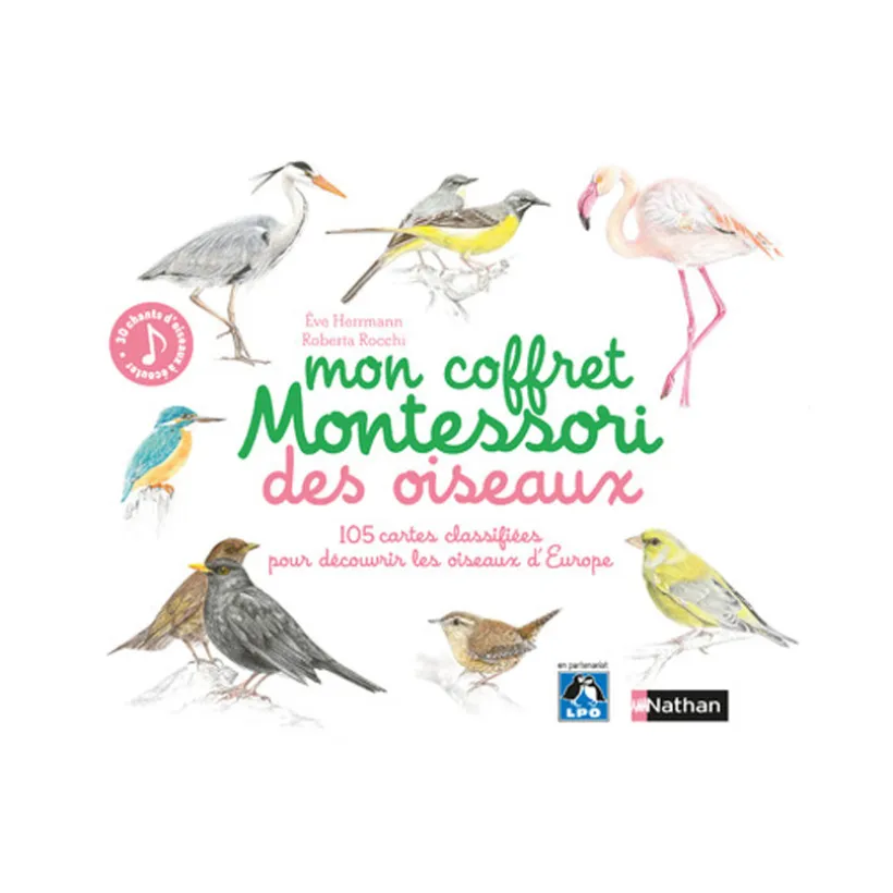 Mon coffret Montessori Les oiseaux