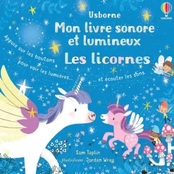 Mon livre sonore et lumineux - Les licornes