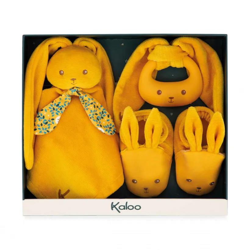 Mon premier coffret naissance Lapinoo ocre