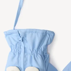 Moufles de ski ludique avec fermeture zip pour bébé garçon