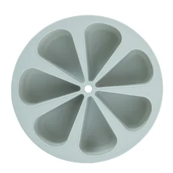 Moule de conservation multiportions 7 x 100ml en silicone vert