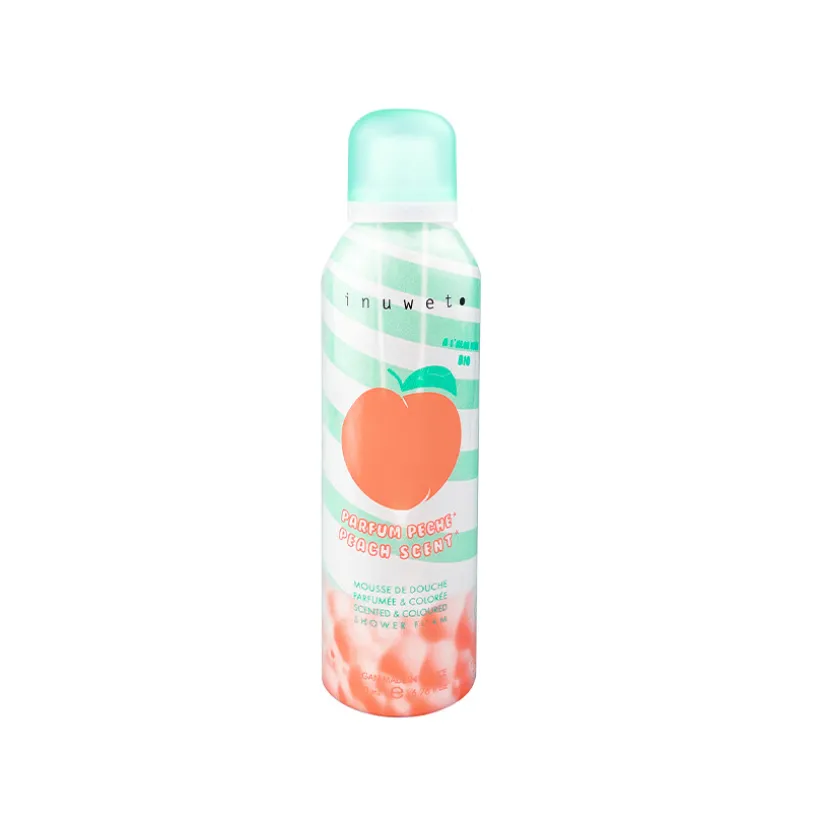 Mousse de douche senteur pêche 200 ml