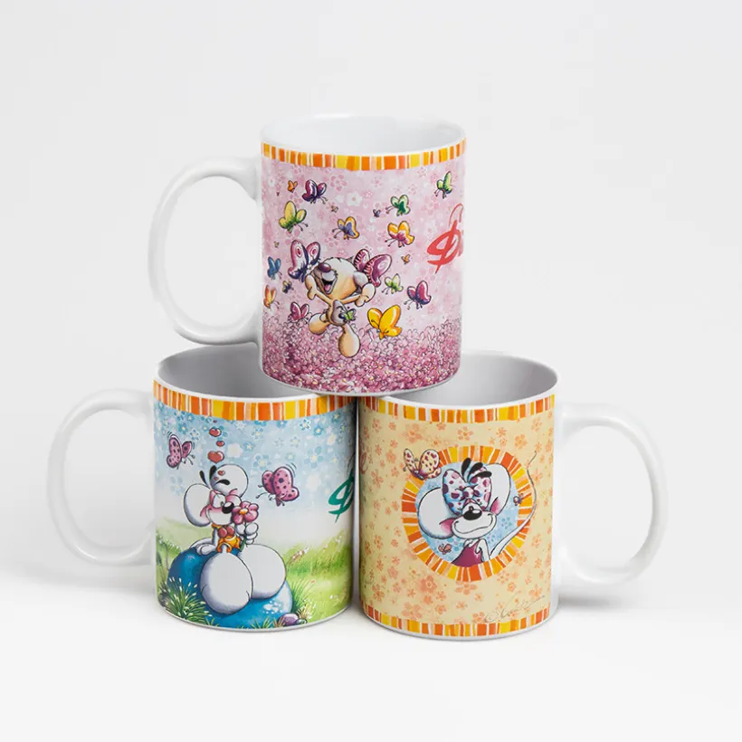 Mug en céramique Diddl et ses Amis (Modèle Aléatoire)