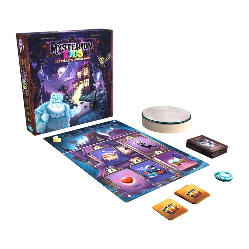 Mysterium Kids Le trésor du capitaine Bouh jeu de stratégie
