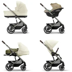 Nacelle Cot S Lux - Seashell Beige