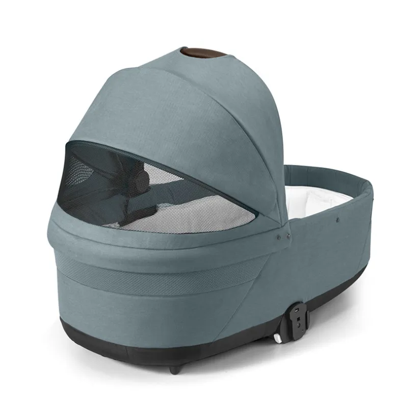 Nacelle Cot S Lux stormy blue
