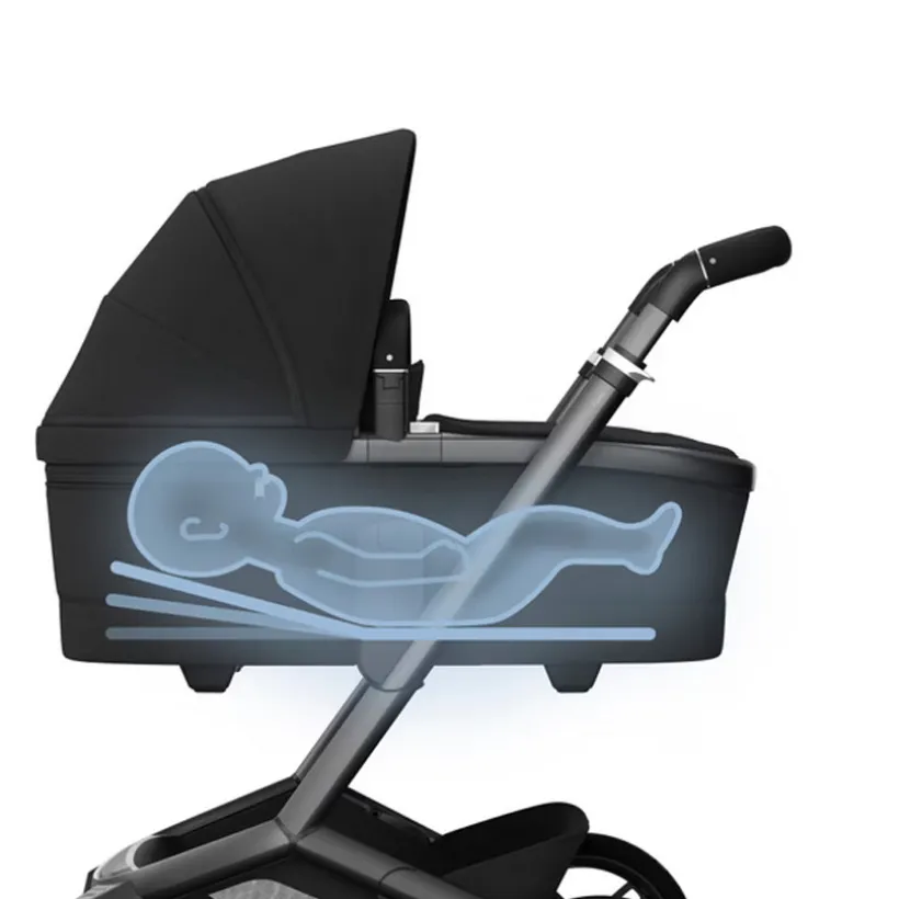 Nacelle poussette Fame Twillic Black
