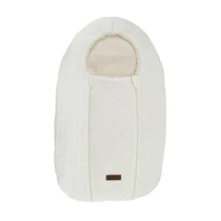 Nid d'ange aspect tricot et doublé sherpa 80 cm Boubou