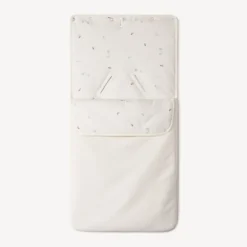 Nid d'ange en velours à doublure imprimée pour bébé