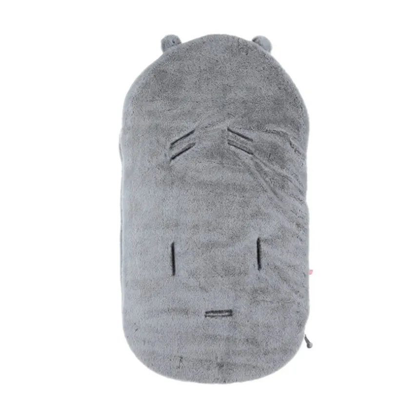 Nid d'ange fausse fourrure Mix & Match - Gris Clair