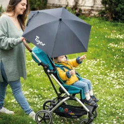 Ombrelle de poussette anti-UV (coloris aléatoire)