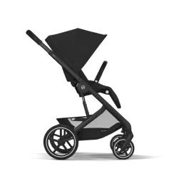 Pack Balios poussette S Lux + nacelle Cot S + siège-auto i-Size cloud G avec connecteurs Moon Black