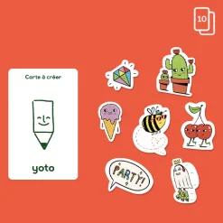 Pack de 5 cartes à écouter "Cartes à créer"