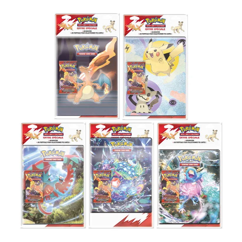 Pack portfolio + booster Pokémon Rivalités Destinées (modèle aléatoire)
