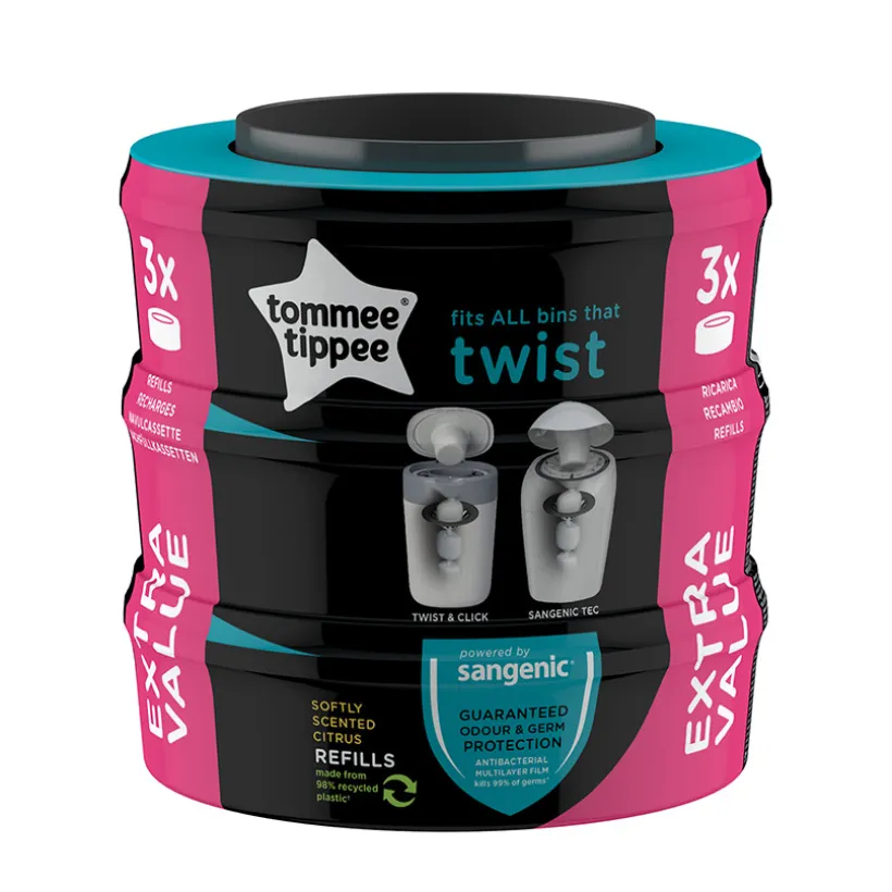 Pack recharge Twist & Click x3