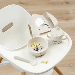 Pack vaisselle premier repas Tiny Farm sable Foodie