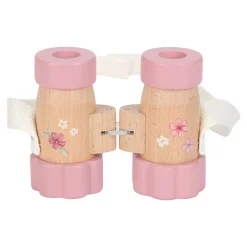 Paire de jumelles en bois Fairy Garden - Rose