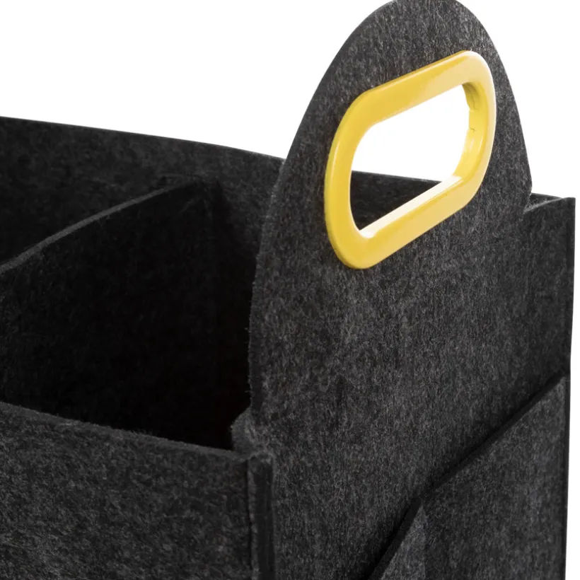 Panier de rangement en feutrine