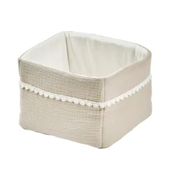 Panier de rangement - Fanfan - Sable - 20x20 cm