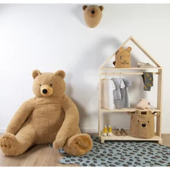 Panier de rangement Teddy 30 x 30 x 30cm - Beige