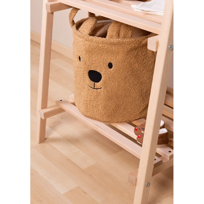 Panier de rangement Teddy 30 x 30 x 30cm - Beige