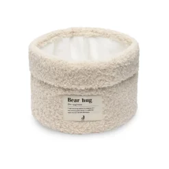Panier de rangement 14 x 18 cm Boucle - naturel