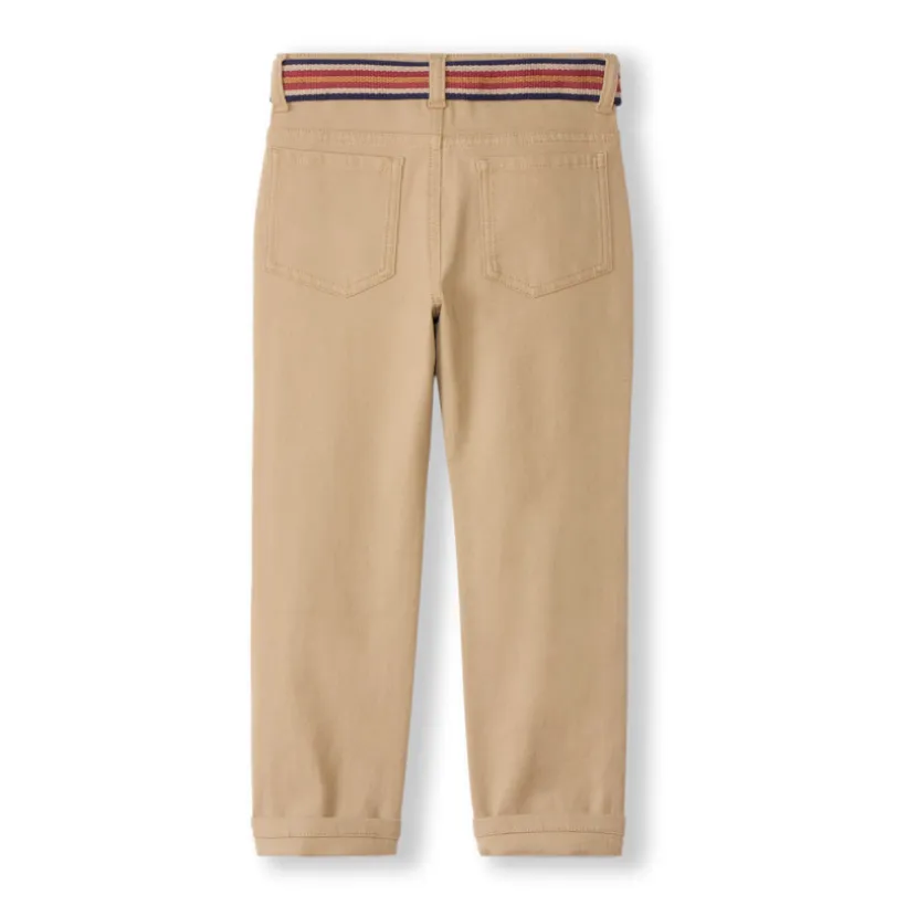 Pantalon avec ceinture à double boucle pour garçon