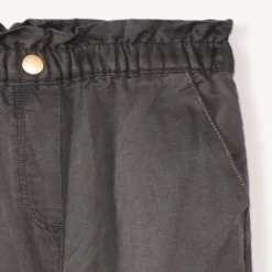 Pantalon cargo en sergé doublé pour fille