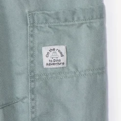 Pantalon cargo en toile doublée pour bébé garçon