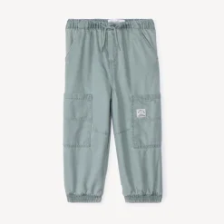 Pantalon cargo en toile doublée pour bébé garçon