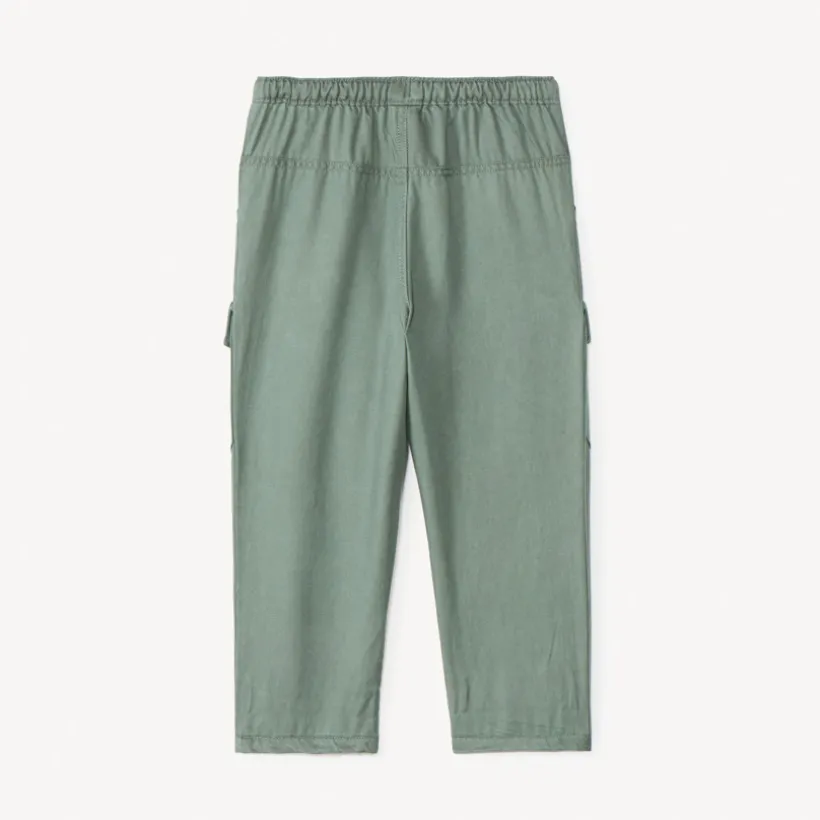 Pantalon cargo en toile unie pour bébé garçon