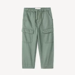 Pantalon cargo en toile unie pour bébé garçon