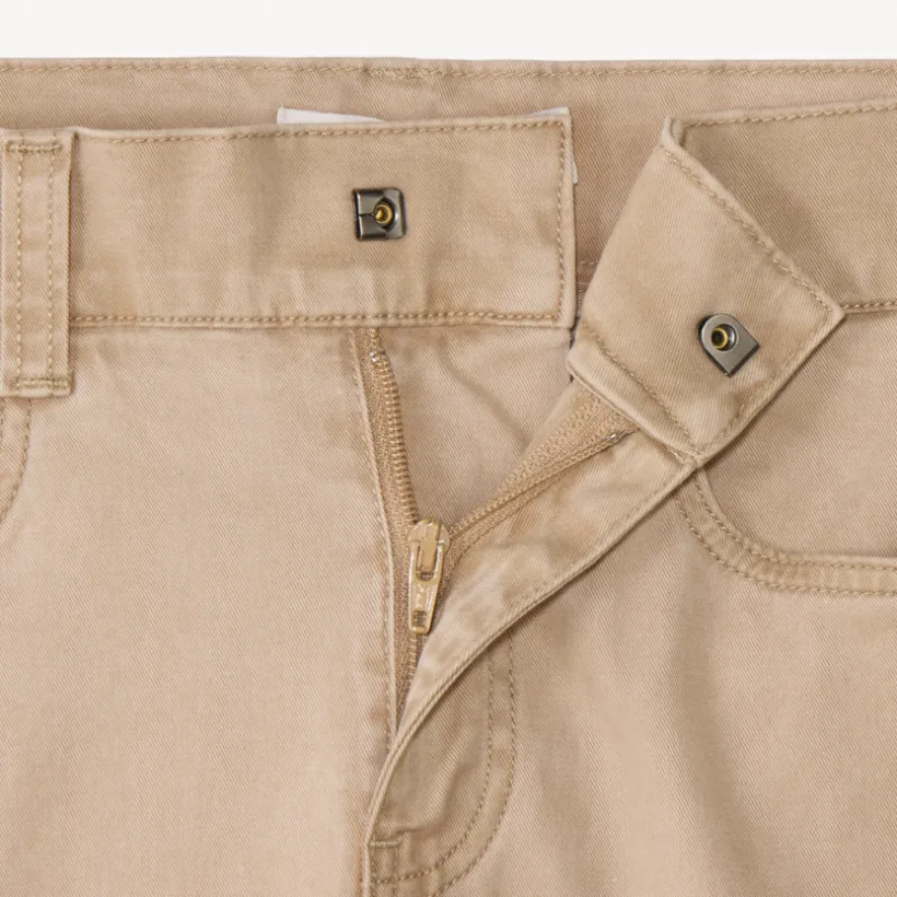 Pantalon cargo en toile unie pour garçon