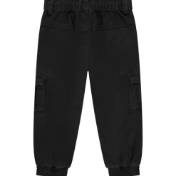 Pantalon cargo en twill doublé jersey pour bébé garçon